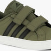 Adidas VS Pace 2.0 kinder sneakers groen zwart - Maat 29 - Uitneembare zool