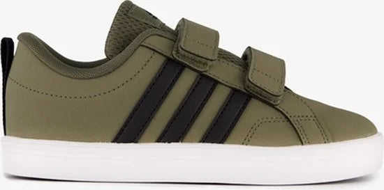 Adidas VS Pace 2.0 kinder sneakers groen zwart - Maat 29 - Uitneembare zool