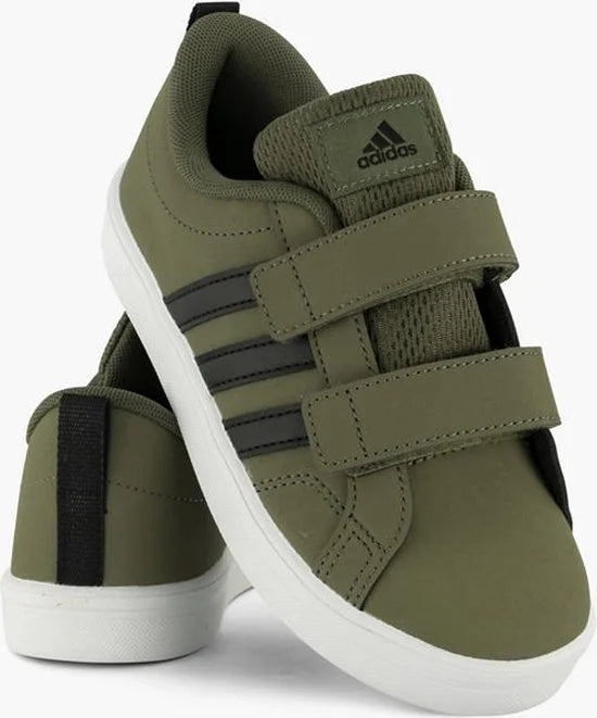 Adidas VS Pace 2.0 kinder sneakers groen zwart - Maat 29 - Uitneembare zool
