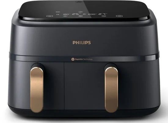 Philips Versuni Serie 3000 Rapid Air 9l Airfryer Zwart 9 Liters / EU Plug