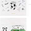 PARTYDECO - 6 Voetbal popcorndozen