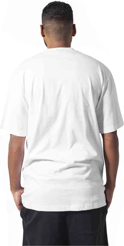 Urban Classics - Tall Heren T-shirt - S - Wit