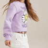 WE Fashion Meisjes SmileyWorld®-sweater met opdruk