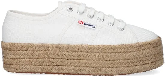 Superga 2790 Rope Lage sneakers - Dames - Wit - Maat 39