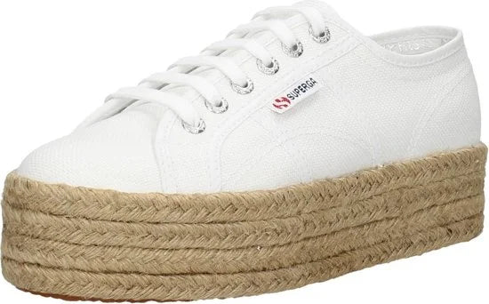 Superga 2790 Rope Lage sneakers - Dames - Wit - Maat 39