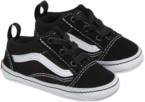 Vans - Old Skool Crib - Peuter sneaker - 19 - Zwart