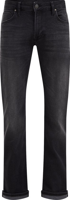 WE Fashion Heren regular fit jeans van jog denim