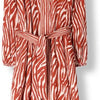 STELLA FOREST E24ro053 Jurken Dames - Kleedje - Rok - Jurk - Brique - Maat 36