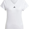 adidas Performance AEROREADY Train Essentials Minimal Branding V-hals T-shirt - Dames - Wit - M