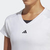 adidas Performance AEROREADY Train Essentials Minimal Branding V-hals T-shirt - Dames - Wit - M