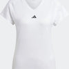 adidas Performance AEROREADY Train Essentials Minimal Branding V-hals T-shirt - Dames - Wit - M
