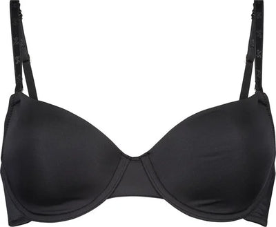 Hunkemöller Dames Lingerie Voorgevormde beugel bh T-shirt - Zwart - maat E75