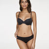 Hunkemöller Dames Lingerie Voorgevormde beugel bh T-shirt - Zwart - maat E75