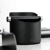 Uitklopbak RVS - 14cm, Zwart – RVS - Knockbox - Afklopbak Koffie – Afklopbak – Espressomachine - Barista Essentials