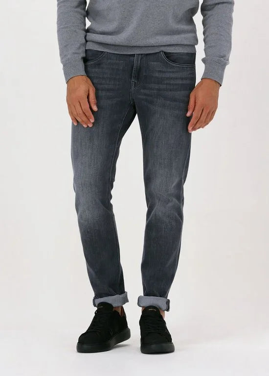Vanguard - V850 Rider Jeans Stretch Mid Grey - Heren - Maat W 32 - L 36 - Slim-fit