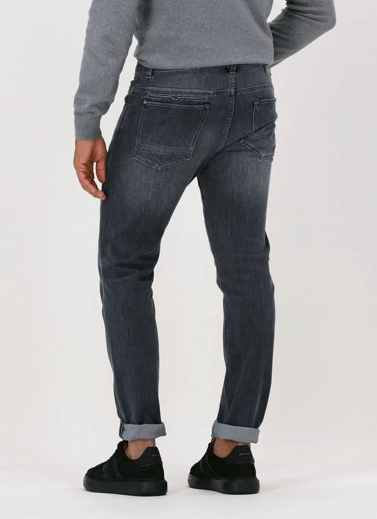 Vanguard - V850 Rider Jeans Stretch Mid Grey - Heren - Maat W 32 - L 36 - Slim-fit