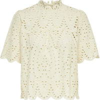 Only | Nyla Life SS Anglaise Top | Dames | S