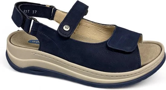Wolky Sandalen Adura denim nubuck