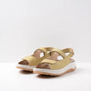 Wolky Sandalen Adura lichtgroen nubuck