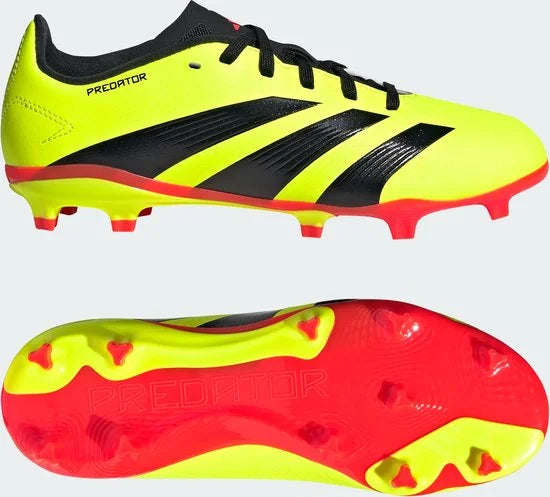 adidas Performance Predator League Firm Ground Voetbalschoenen - Kinderen - Geel- 37 1/3