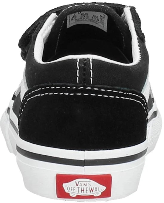 Vans Old Skool V Sneakers Kinderen - Black