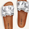 Verbenas Rocio Slippers - Dames - Zilver - Maat 39