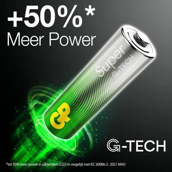 GP Super - Alkaline Batterijen - AAA - 40 stuks