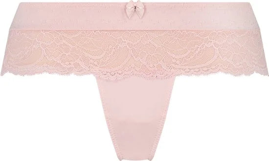 Hunkemöller Dames Lingerie Boxerstring Sophie - Roze - maat L