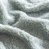 Dekbedovertrek Teddy Heerlijk Zacht Maat 140 x 220 cm + 1 Kussensloop Kleur Jade