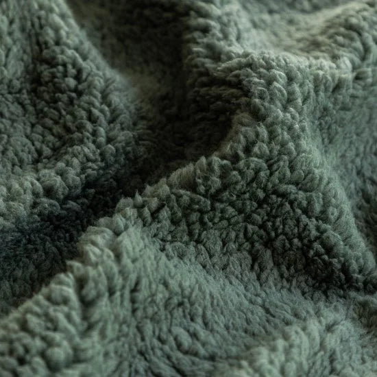 Dekbedovertrek Teddy Heerlijk Zacht Maat 140 x 220 cm + 1 Kussensloop Kleur Jade