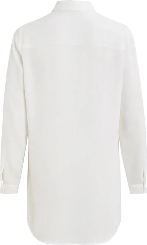 VILA VILUCY BUTTON LS TUNIC Dames T-shirt - Maat 44