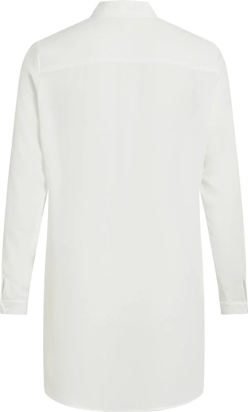 VILA VILUCY BUTTON LS TUNIC Dames T-shirt - Maat 44