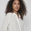 VILA VILUCY BUTTON LS TUNIC Dames T-shirt - Maat 44