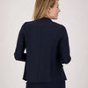 Blauwe Blazer van Je m'appelle - Dames - Travelstof - Maat M - 6 maten beschikbaar
