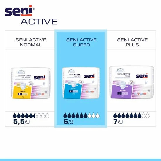 Slip Seni Active Plus Pants 5213 L (per 10)