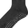 FALKE Catspads antislip noppen katoen merinowol huissokken kinderen grijs - Maat 39-42