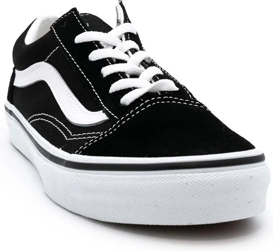 Vans Old Skool Sneakers Kinderen - Black/True White