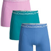 Muchachomalo Heren Boxershorts – 3 Pack – Maat M – 95% Katoen – Mannen Onderbroeken