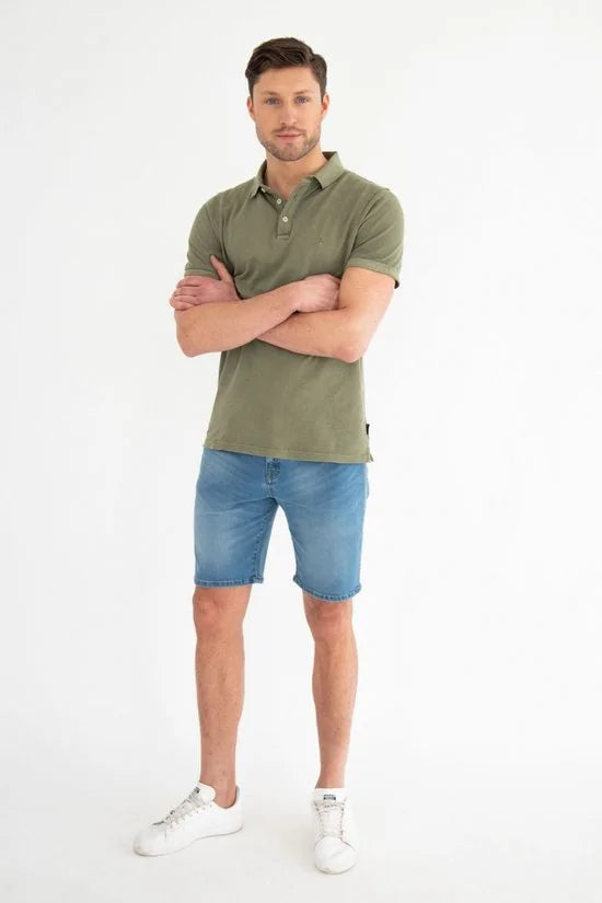 Donders Broek Jeans Short 76759 730 Sky Way Blue Mannen Maat - W38