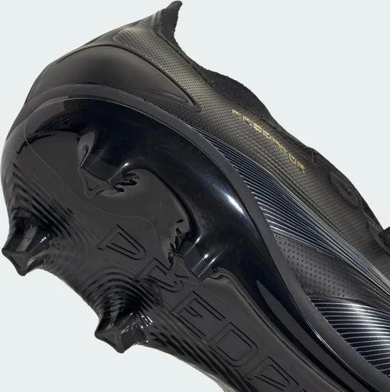 adidas Performance Predator League Firm Ground Voetbalschoenen - Unisex - Zwart- 45 1/3