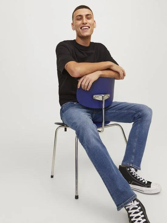 JACK & JONES Glenn Original loose fit - heren jeans - denimblauw - Maat: 28/30