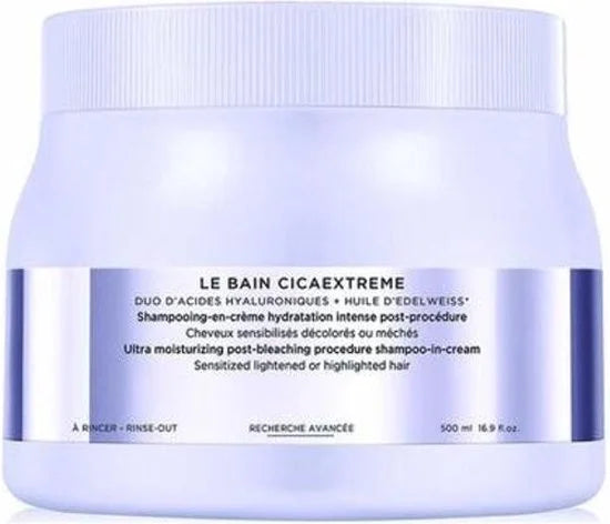 Kérastase Blond Absolu Bain Cicaextreme Shampoo-in-Crème - Intens hydraterende shampoo voor poreus en ontkleurd haar - 250 ml