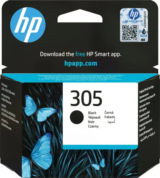 HP 305 - Inktcartridge - Zwart
