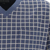 Schiesser heren shortama - blauw geruit -  Maat 6XL