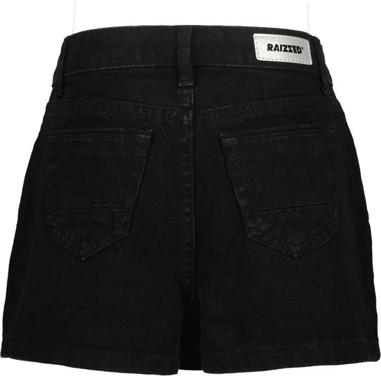 Raizzed meiden korte jeans Granada Vintage Black