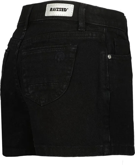 Raizzed meiden korte jeans Granada Vintage Black