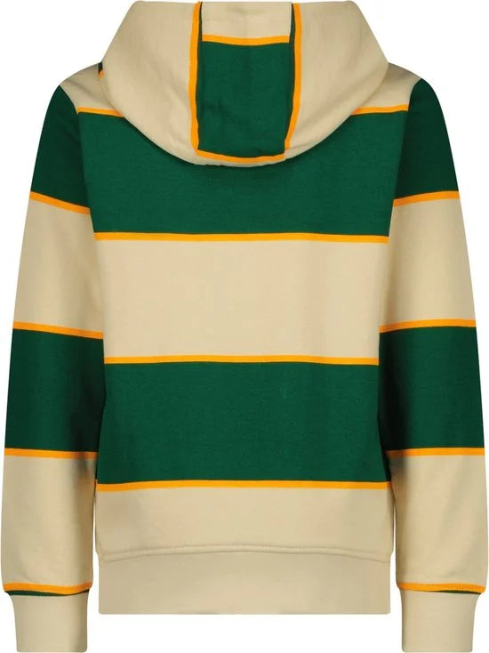 Vingino Hoody Neal Jongens Trui - Bottle Green - Maat 140