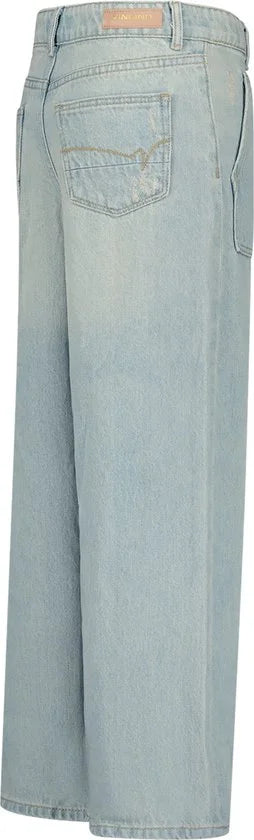 Vingino Jeans Cassie Pocket Meisjes Jeans - Light Vintage - Maat 152