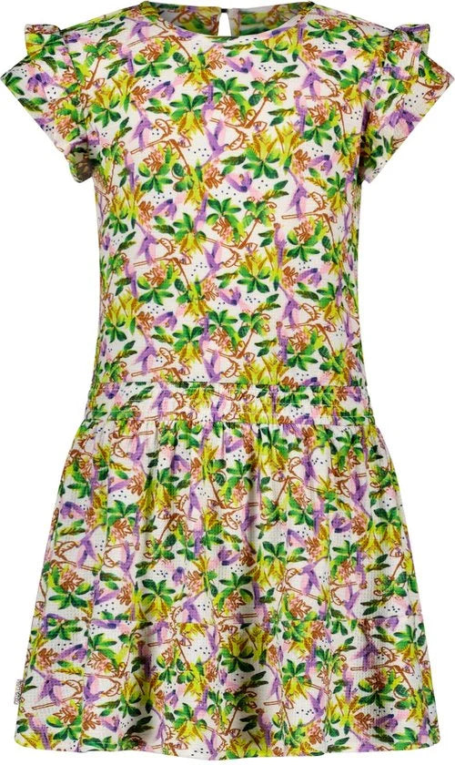 B. Nosy Y403-5871 Meisjes Jurk - Glossy ao - Maat 140