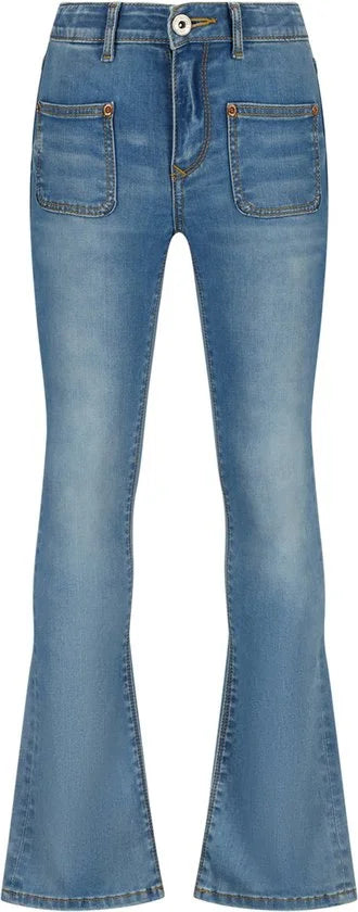 Vingino - Britte patched on pockets - Meisjes - Flared jeans